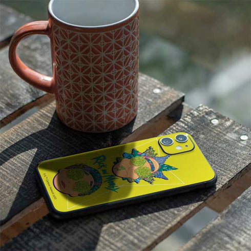 Adult Swim Rick and Morty Rick and Morty Portal Eyes iPhone 11 Skin